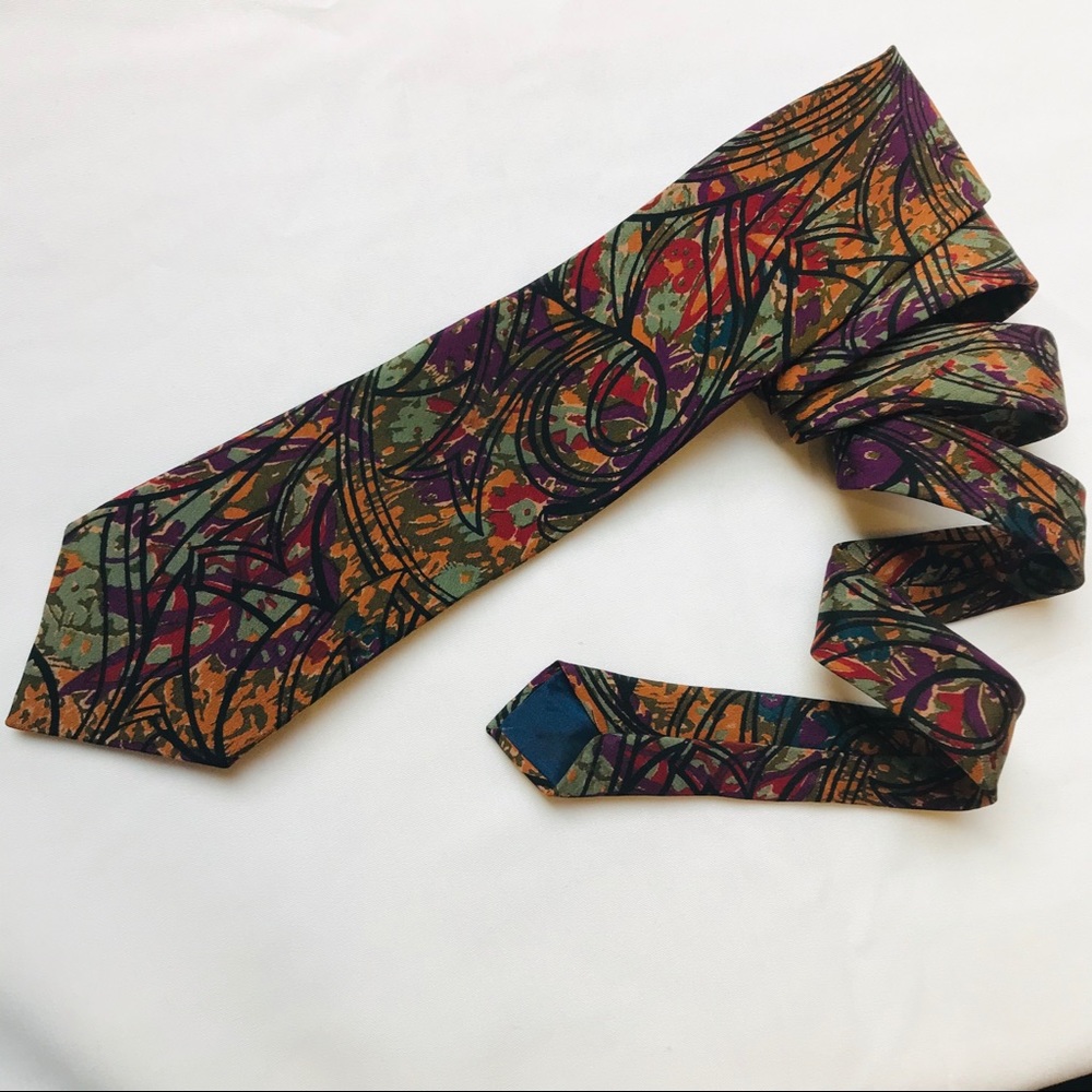 Park Avenue by Raymond's Turin abstract print tie